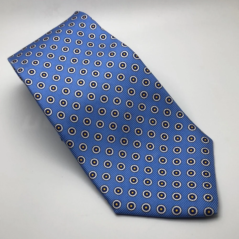 J.Crew Beautiful Silk Tie. Blue Background